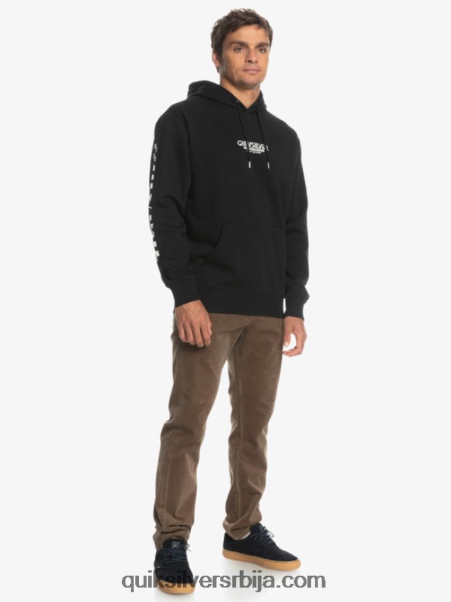 мушкарци Quiksilver омни каро дуксерица црн Z824VN1486
