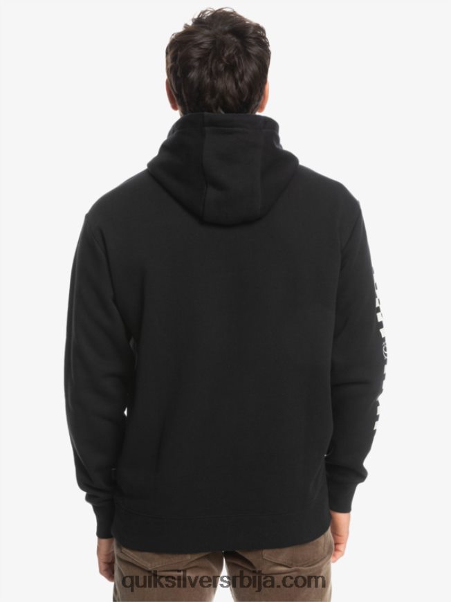 мушкарци Quiksilver омни каро дуксерица црн Z824VN1486