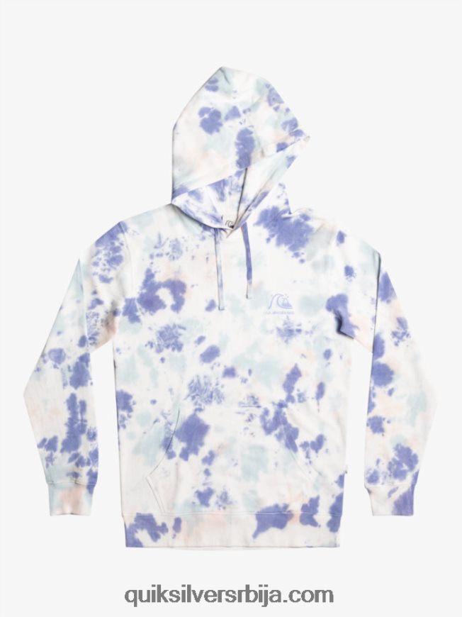мушкарци Quiksilver мутна мајица с капуљачом бресква бич мутна кравата боја Z824VN1502