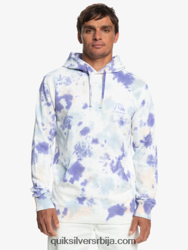 мушкарци Quiksilver мутна мајица с капуљачом бресква бич мутна кравата боја Z824VN1502