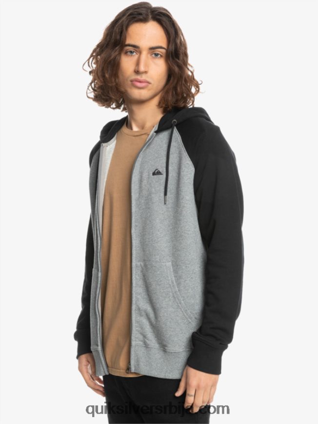 мушкарци Quiksilver есенцијални дуксерице са рајсфершлусом морнарски блејзер/ лгх Z824VN1513
