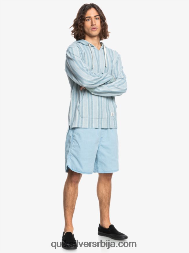 мушкарци Quiksilver баја хоодие провансалска плава баја верт Z824VN1545