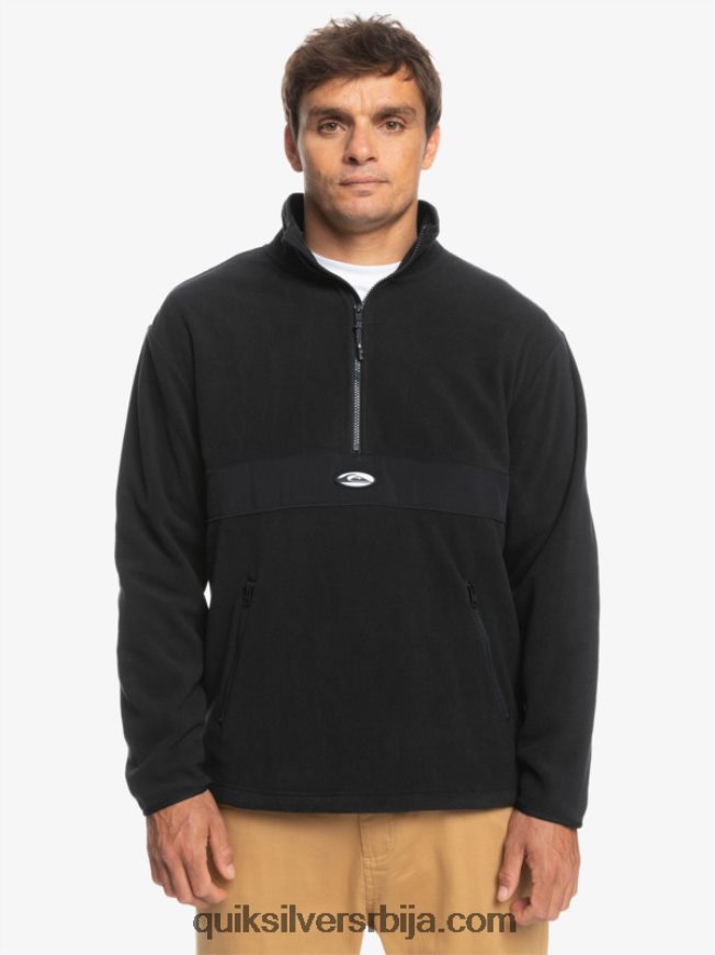 мушкарци Quiksilver сатурн пола зип флис црн Z824VN1561