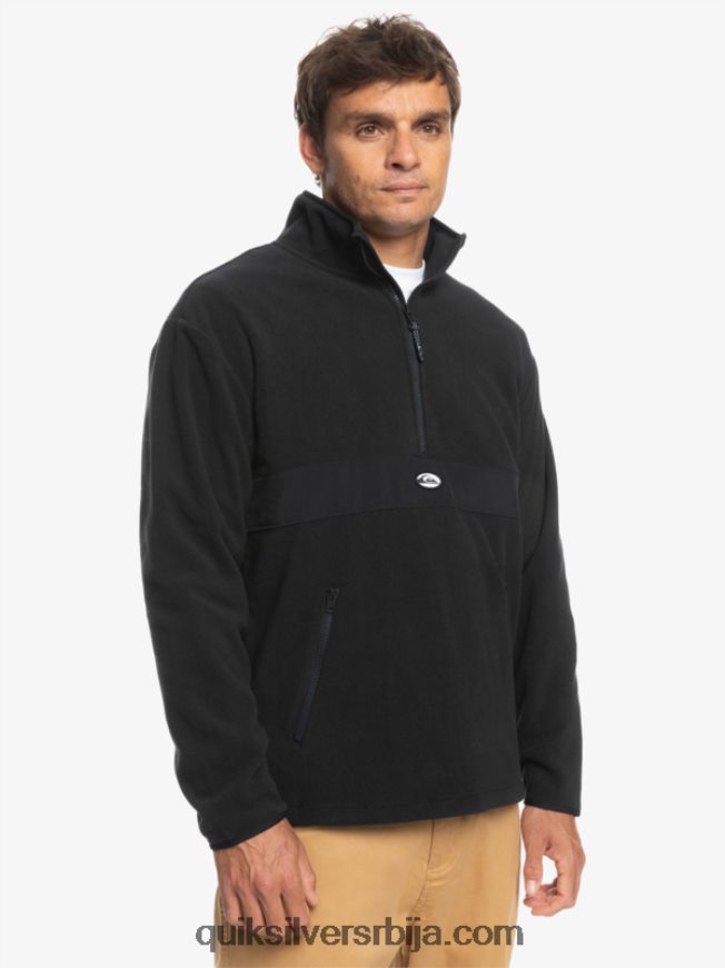 мушкарци Quiksilver сатурн пола зип флис црн Z824VN1561