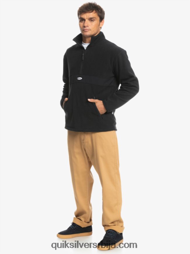 мушкарци Quiksilver сатурн пола зип флис црн Z824VN1561
