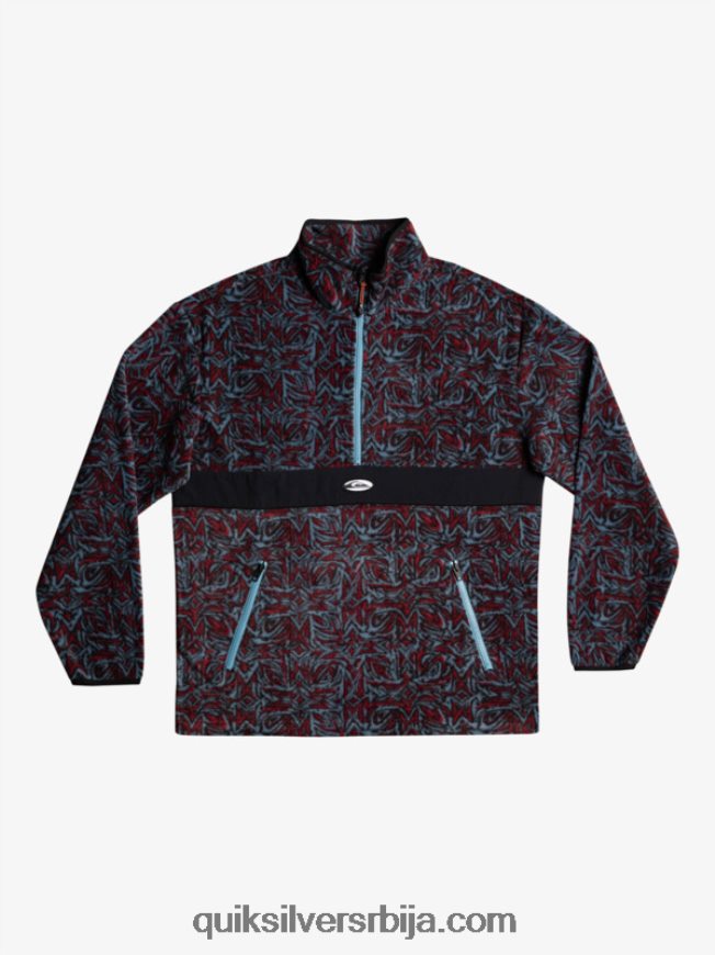мушкарци Quiksilver сатурн пола зип флис провансијски плави сатурн Z824VN1562