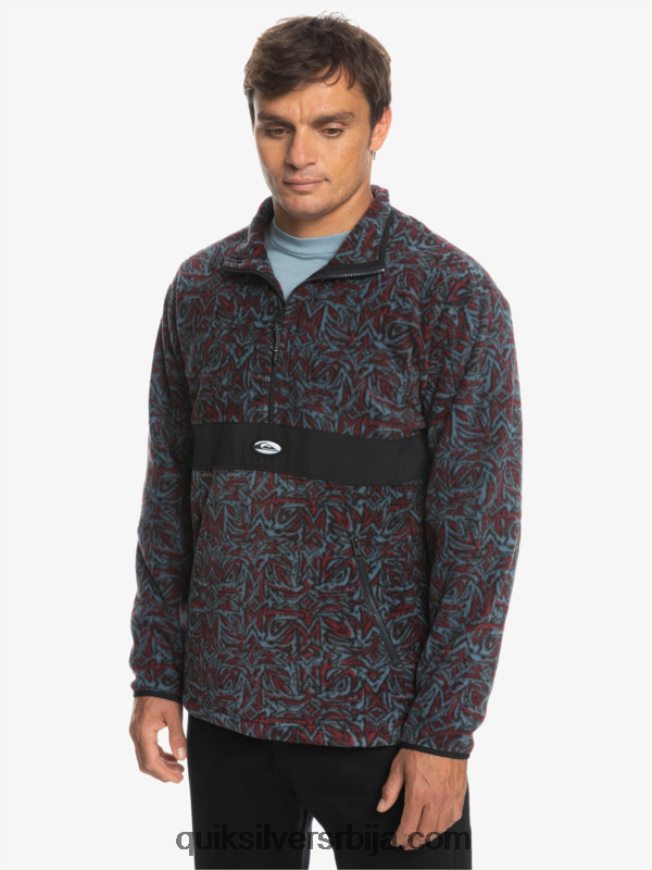 мушкарци Quiksilver сатурн пола зип флис провансијски плави сатурн Z824VN1562