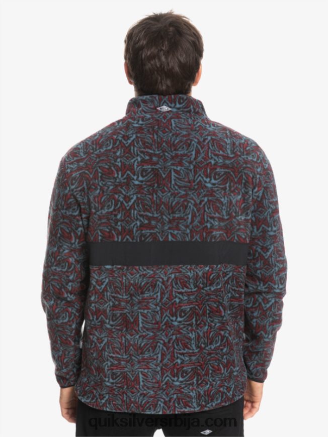 мушкарци Quiksilver сатурн пола зип флис провансијски плави сатурн Z824VN1562