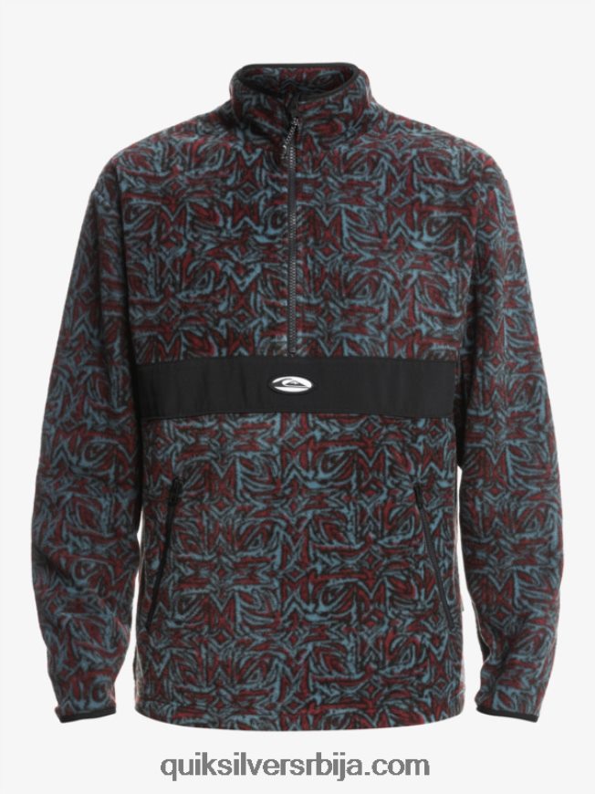 мушкарци Quiksilver сатурн пола зип флис провансијски плави сатурн Z824VN1562