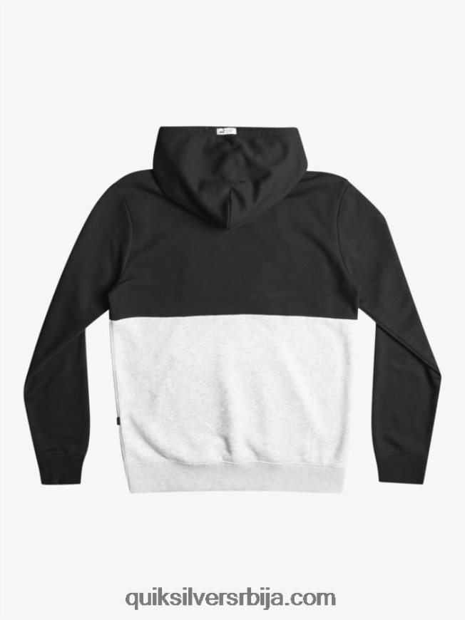 мушкарци Quiksilver ембосс хоодие црн Z824VN1681
