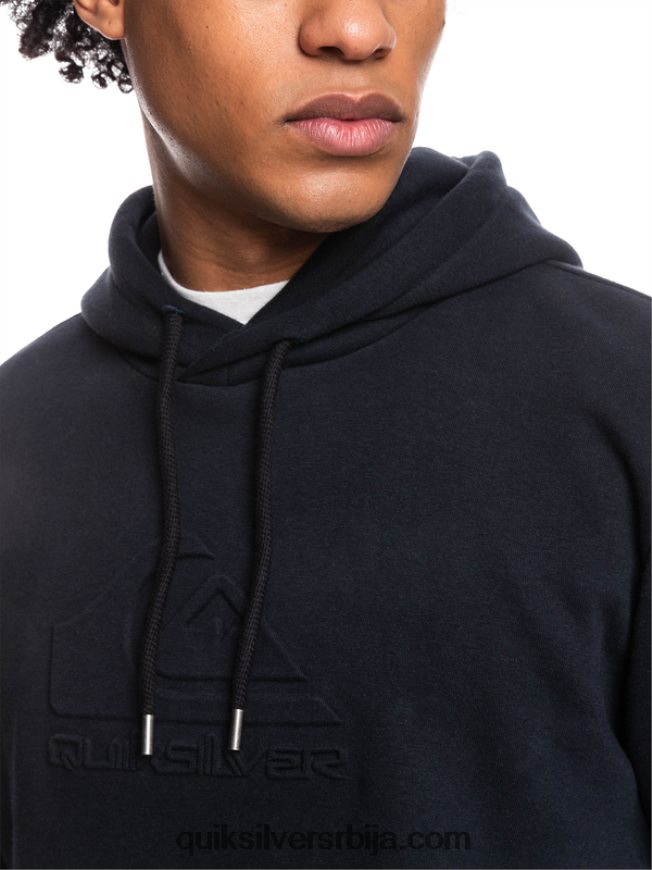 мушкарци Quiksilver ембосс хоодие црн Z824VN1681