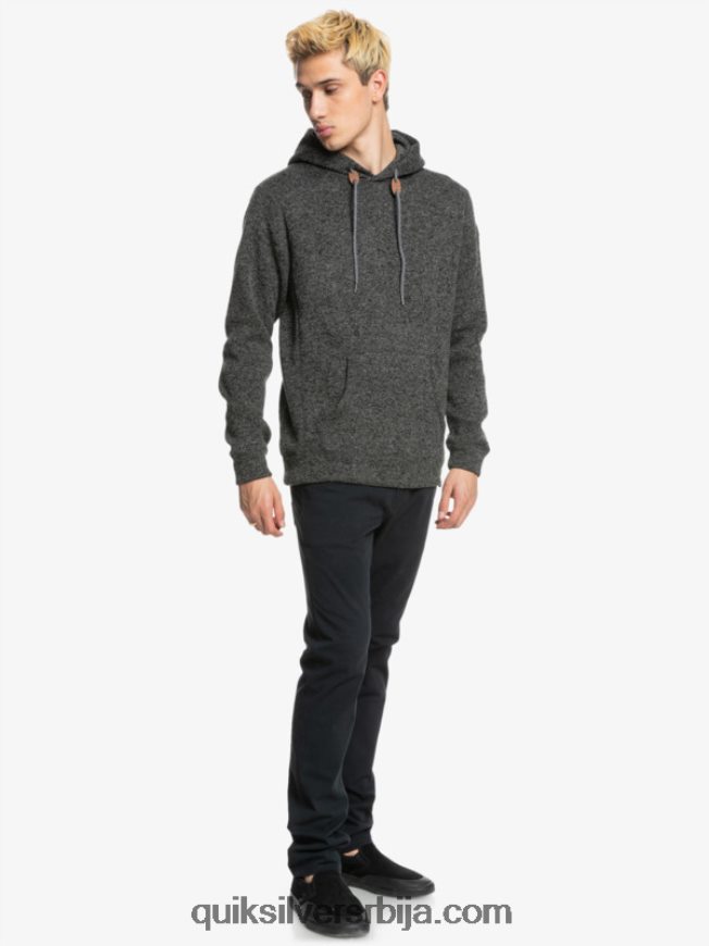 мушкарци Quiksilver келлер хоодие тамно сиви вријесак Z824VN1710