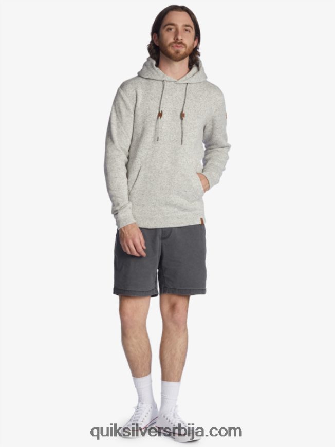 мушкарци Quiksilver келлер хоодие светлосиви вресак Z824VN1711