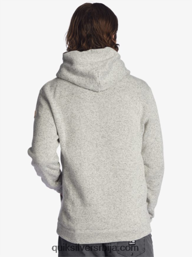 мушкарци Quiksilver келлер хоодие светлосиви вресак Z824VN1711