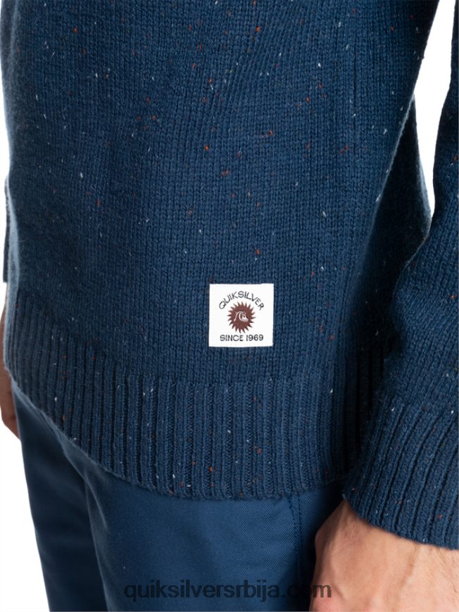 мушкарци Quiksilver неппи џемпер инсигниа блуе Z824VN1827