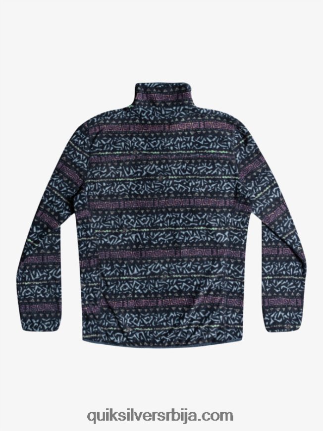 мушкарци Quiksilver акер џемпер од четврт флиса прашњава орхидеја нордијски канал Z824VN1878