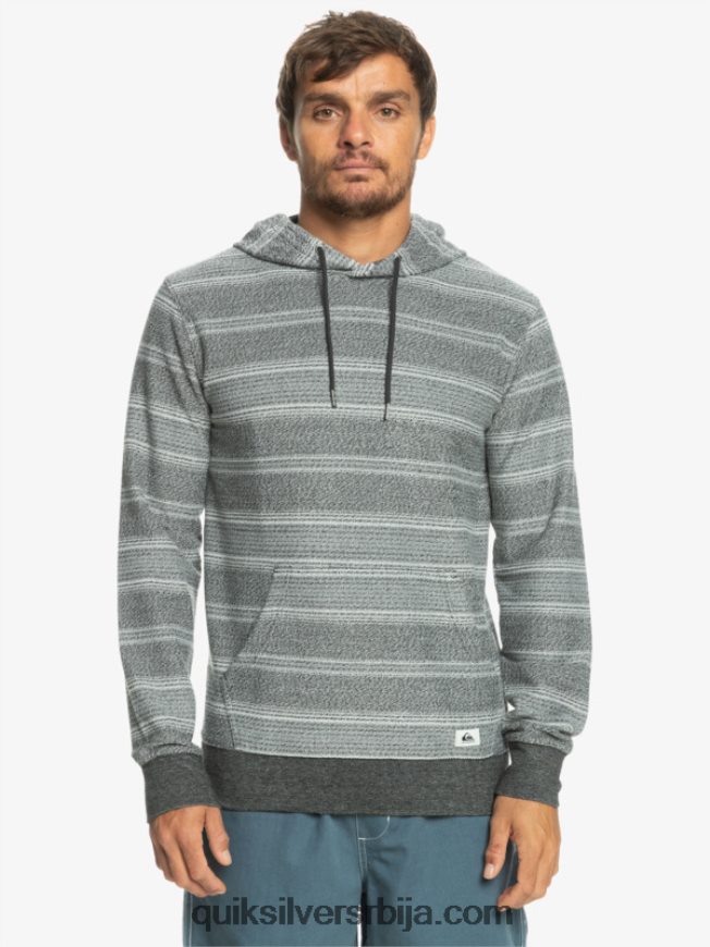 мушкарци Quiksilver одлична отваи капуљача црна отваи трака Z824VN580