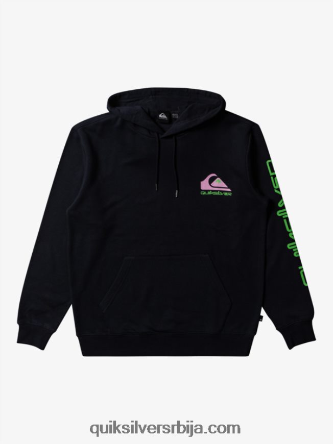 мушкарци Quiksilver омни лого дуксерица црн Z824VN641
