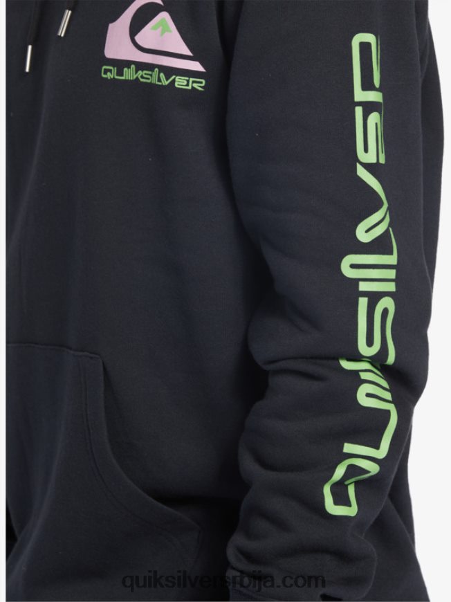 мушкарци Quiksilver омни лого дуксерица црн Z824VN641