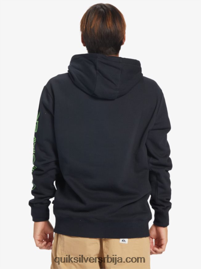 мушкарци Quiksilver омни лого дуксерица црн Z824VN641
