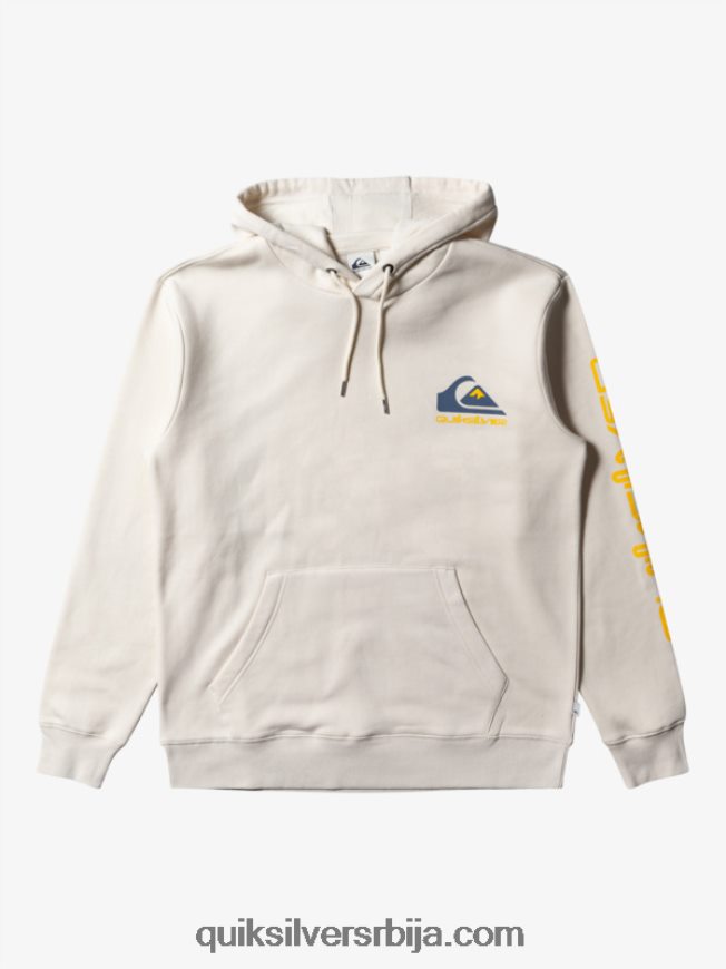 мушкарци Quiksilver омни лого дуксерица бреза Z824VN642