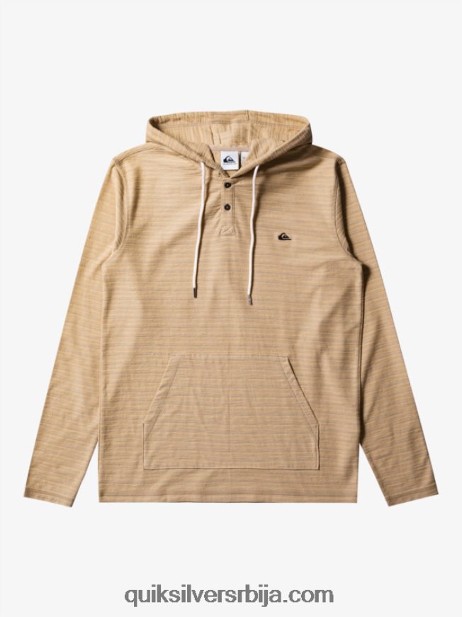мушкарци Quiksilver царлтон хоодие царлтон таос таупе стрипе Z824VN744