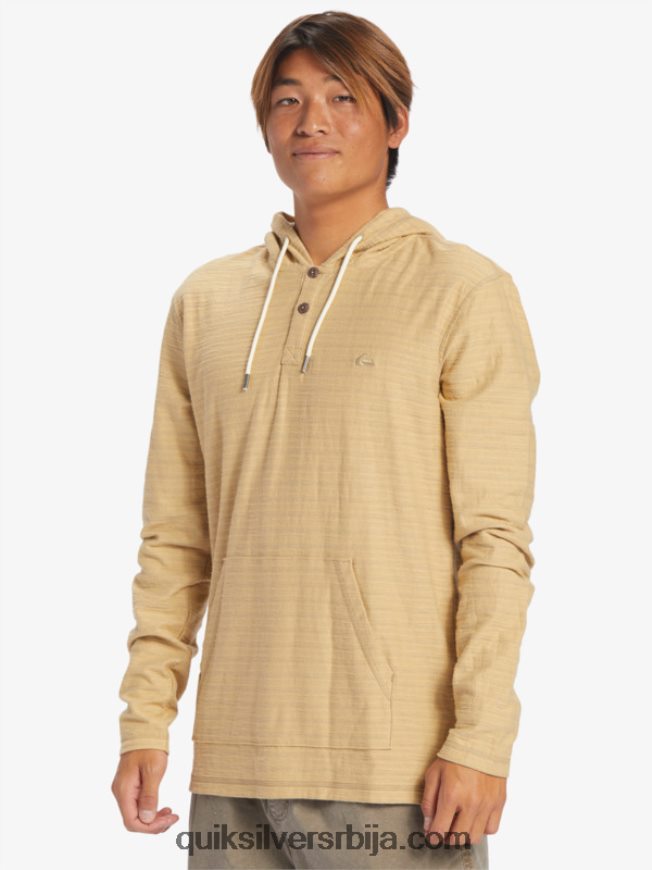 мушкарци Quiksilver царлтон хоодие царлтон таос таупе стрипе Z824VN744