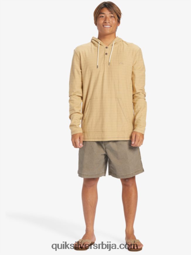 мушкарци Quiksilver царлтон хоодие царлтон таос таупе стрипе Z824VN744