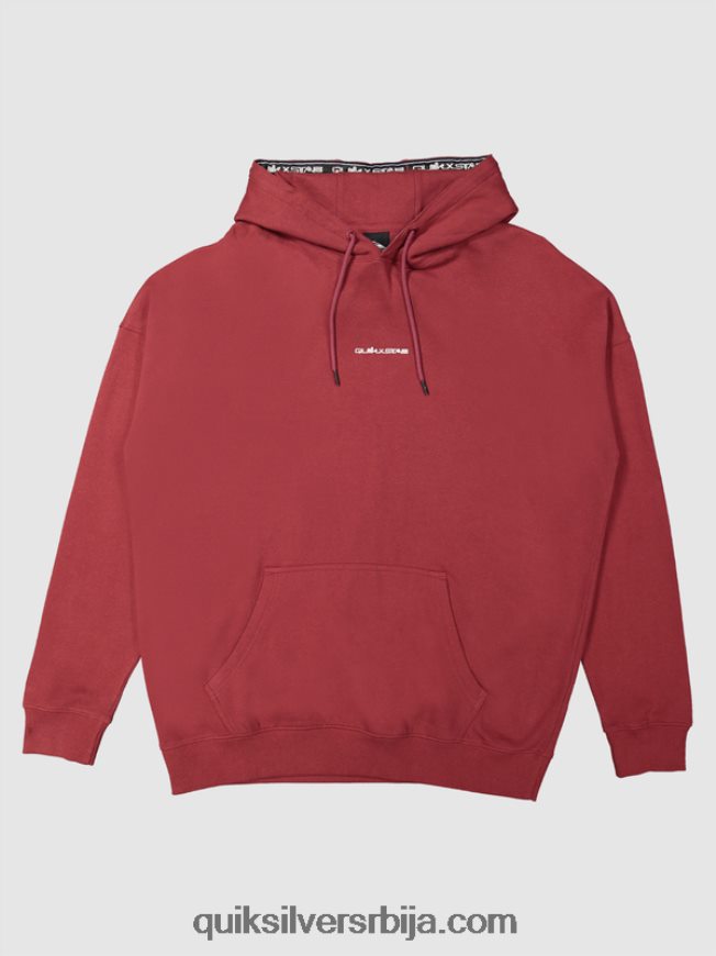 мушкарци Quiksilver x Stab хоодие рубинско вино Z824VN1804
