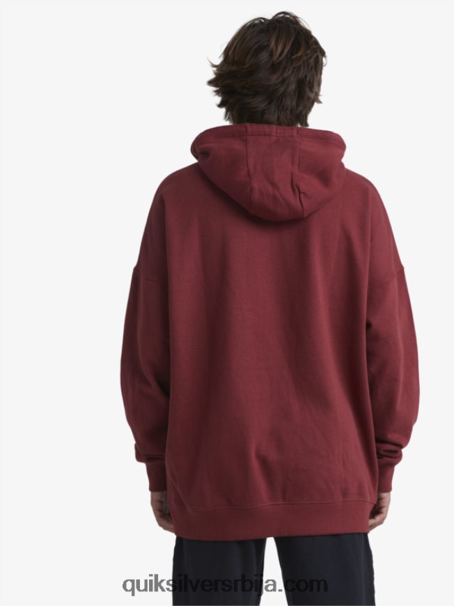 мушкарци Quiksilver x Stab хоодие рубинско вино Z824VN1804
