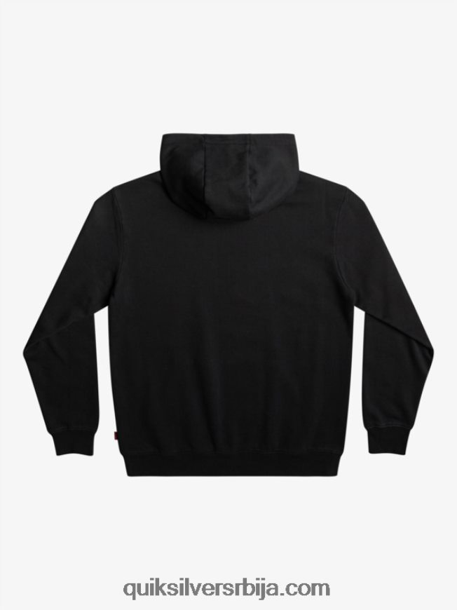 мушкарци Quiksilver x Stranger ствари са капуљачом са званичним логом црн Z824VN1806