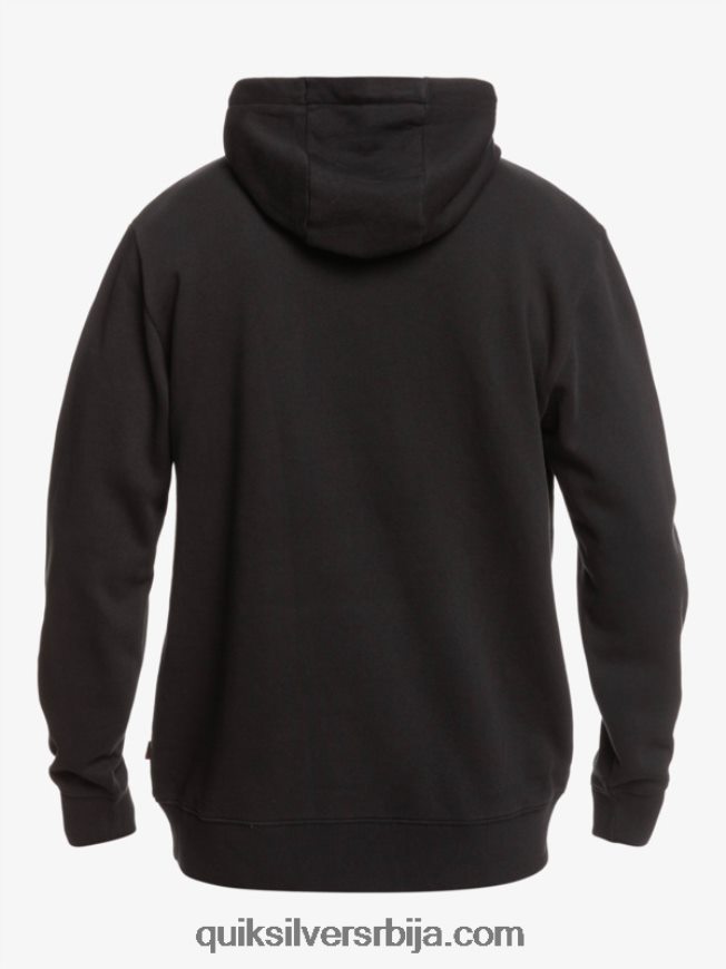 мушкарци Quiksilver x Stranger ствари са капуљачом са званичним логом црн Z824VN1806