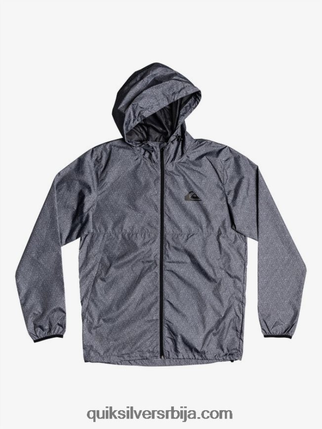 мушкарци Quiksilver свакодневна ветровка тамно сиви вријесак Z824VN1011