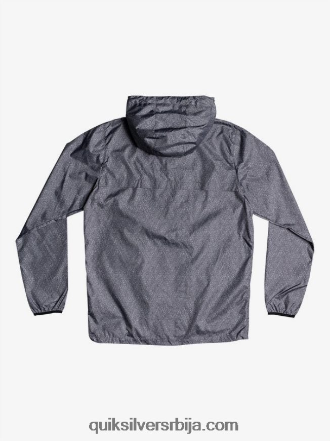 мушкарци Quiksilver свакодневна ветровка тамно сиви вријесак Z824VN1011