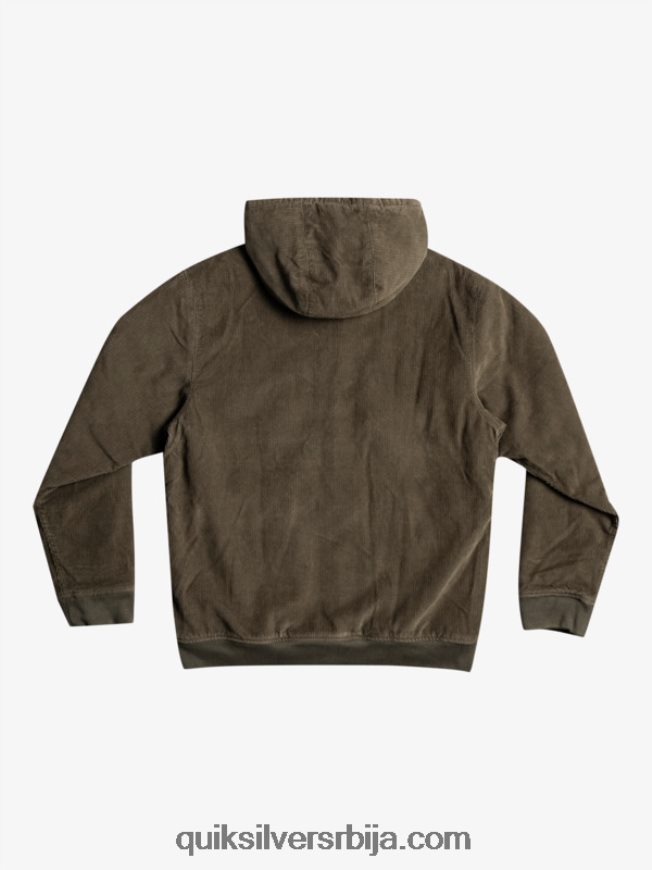 мушкарци Quiksilver јакна од сумота са троструким везицама лист грожђа Z824VN1557