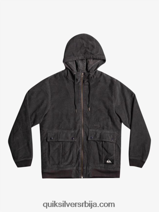 мушкарци Quiksilver јакна од сумота са троструким везицама тармац Z824VN1558