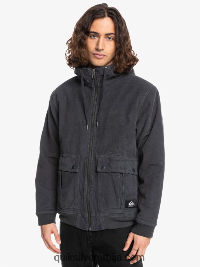 мушкарци Quiksilver јакна од сумота са троструким везицама тармац Z824VN1558