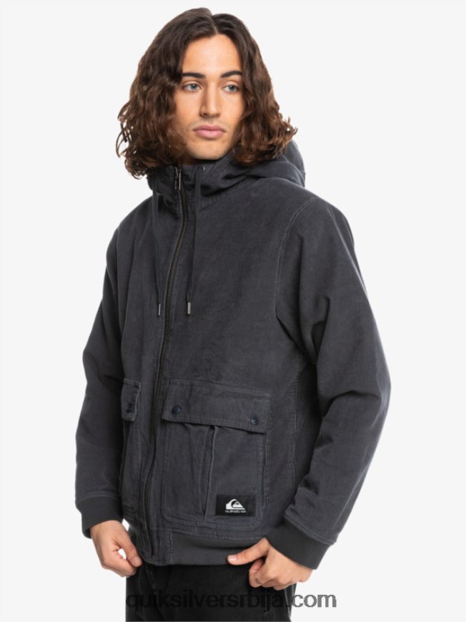 мушкарци Quiksilver јакна од сумота са троструким везицама тармац Z824VN1558