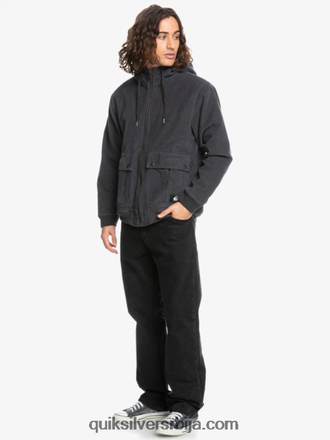 мушкарци Quiksilver јакна од сумота са троструким везицама тармац Z824VN1558