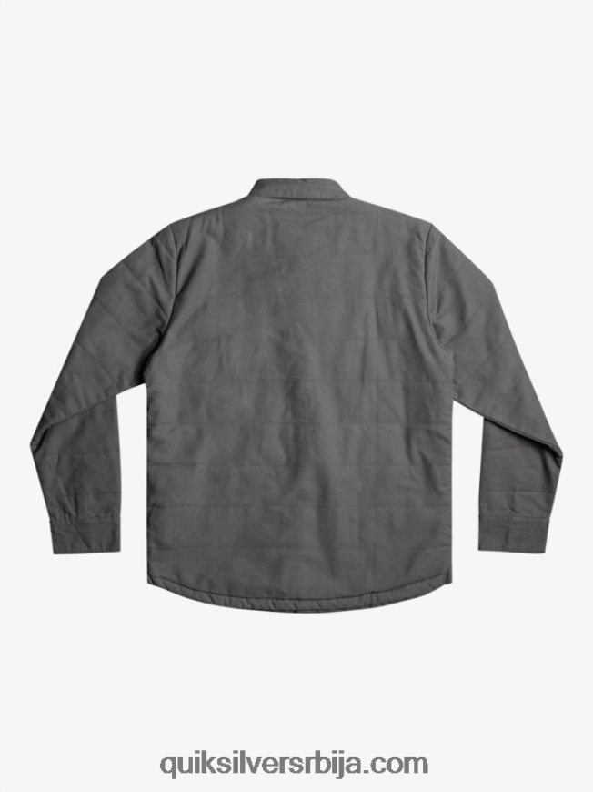 мушкарци Quiksilver довнраил платнена јакна гвоздена капија Z824VN1566