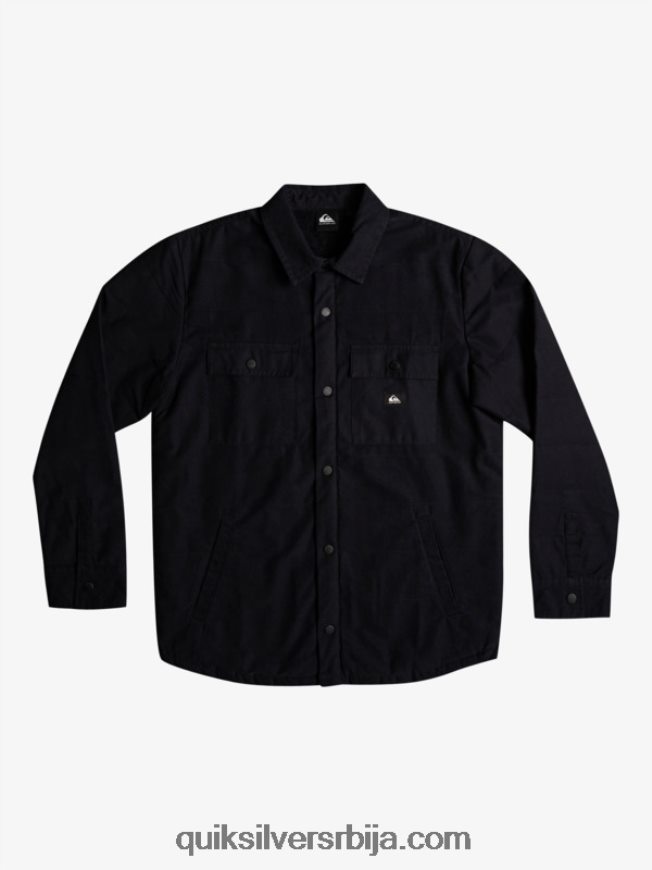 мушкарци Quiksilver довнраил платнена јакна црн Z824VN1568