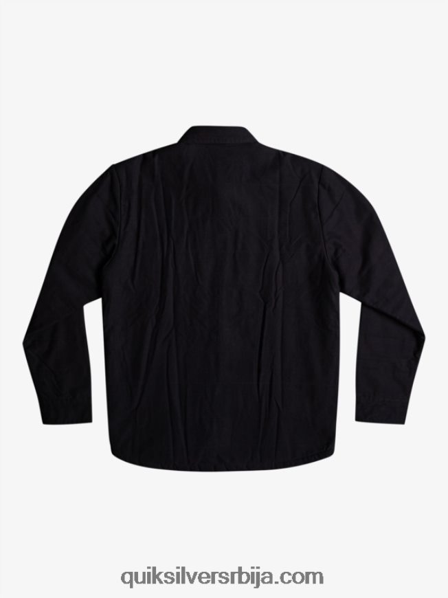 мушкарци Quiksilver довнраил платнена јакна црн Z824VN1568