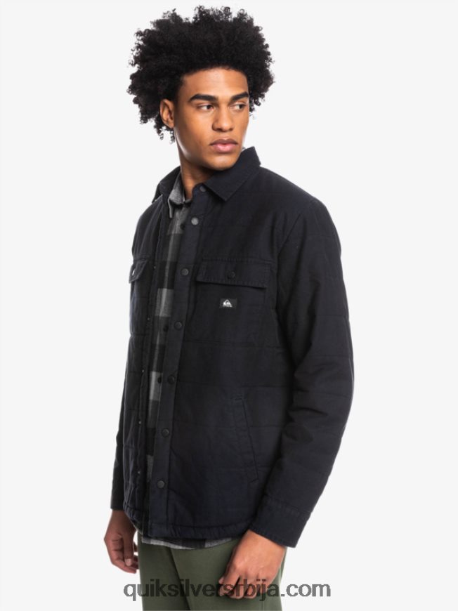 мушкарци Quiksilver довнраил платнена јакна црн Z824VN1568
