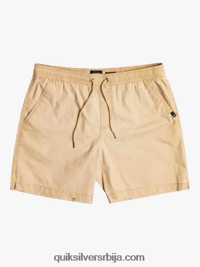 мушкарци Quiksilver таксер 17 шортс са еластичним струком плаге Z824VN1376