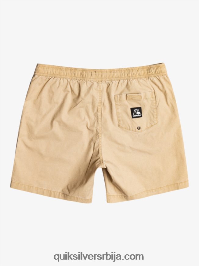 мушкарци Quiksilver таксер 17 шортс са еластичним струком плаге Z824VN1376