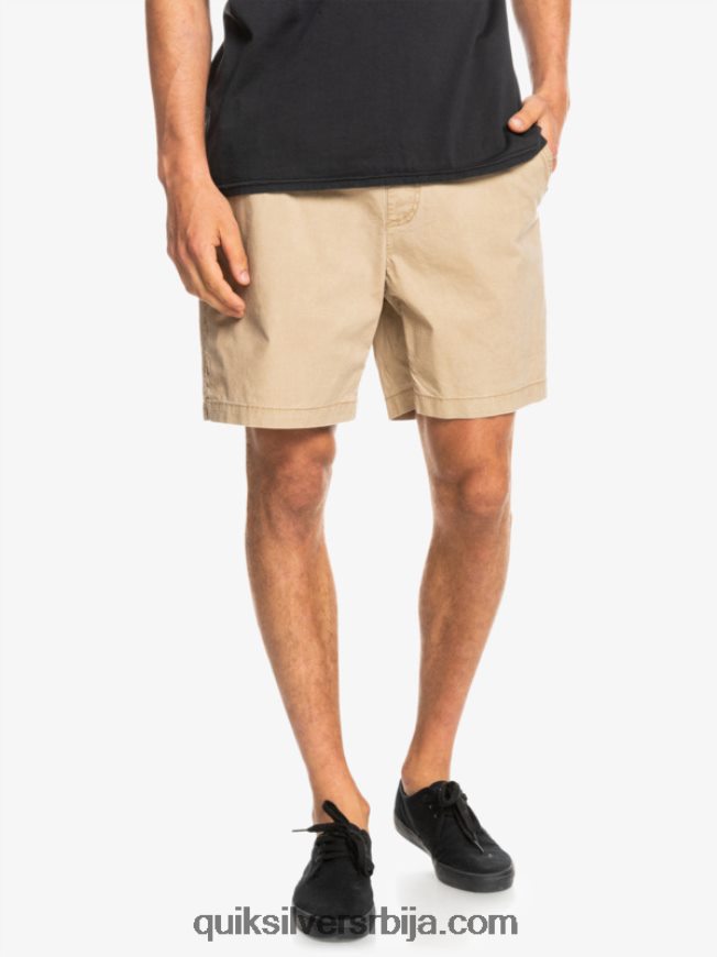 мушкарци Quiksilver таксер 17 шортс са еластичним струком плаге Z824VN1376