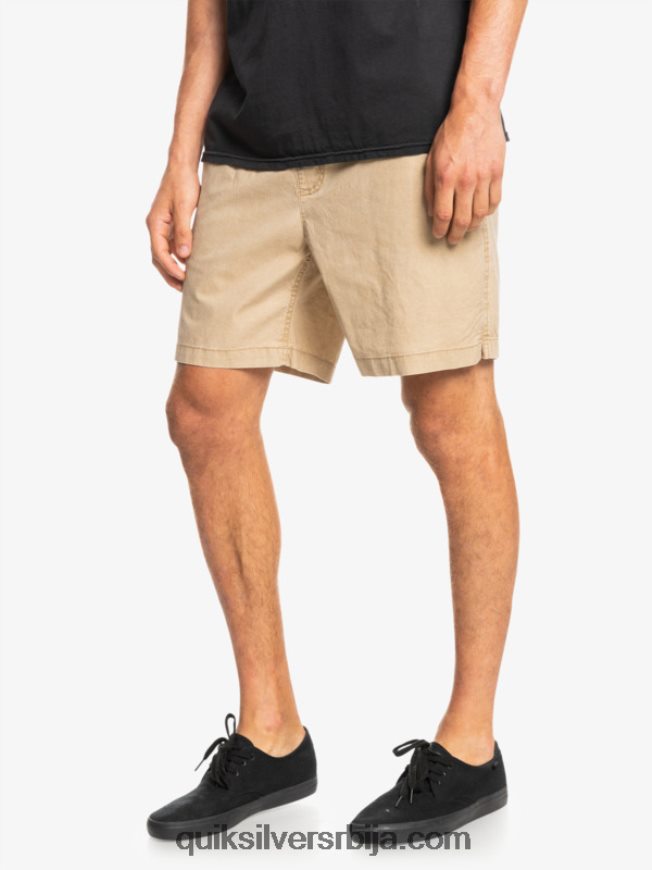 мушкарци Quiksilver таксер 17 шортс са еластичним струком плаге Z824VN1376