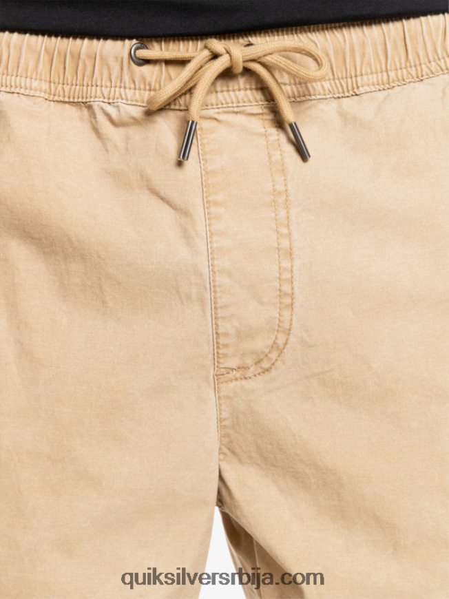 мушкарци Quiksilver таксер 17 шортс са еластичним струком плаге Z824VN1376