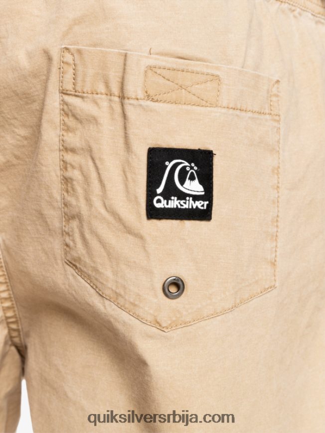 мушкарци Quiksilver таксер 17 шортс са еластичним струком плаге Z824VN1376