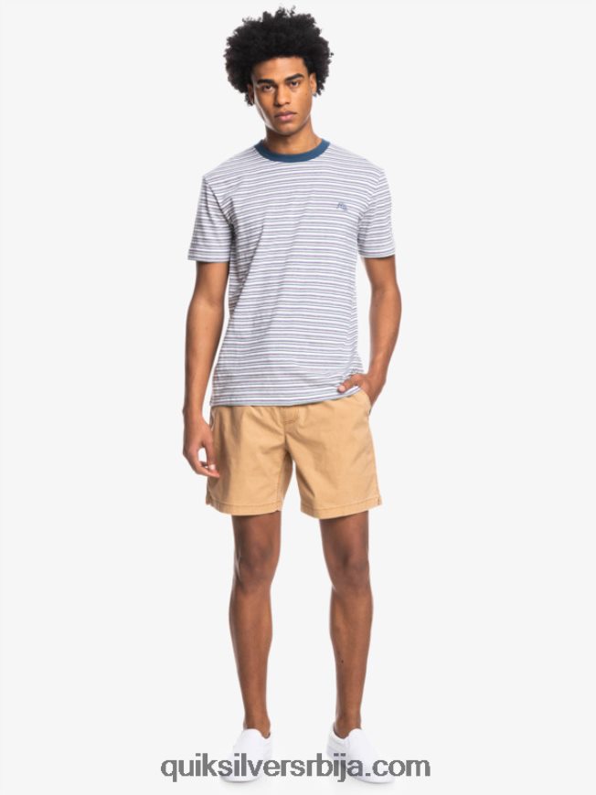 мушкарци Quiksilver таксер 17 шортс са еластичним струком танин Z824VN1377